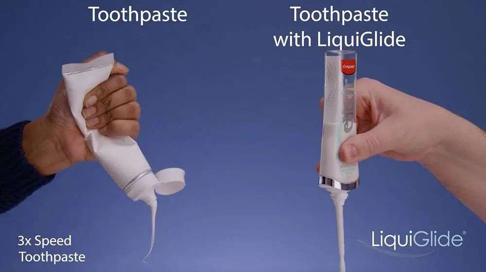 再也不用「擠牙膏」，高露潔換上的「潤滑劑」包裝，讓牙膏從此一滴不剩